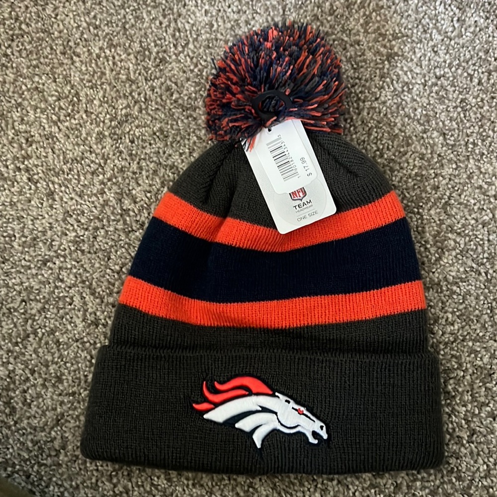 NFL Denver Broncos Beanie - Tags Attached